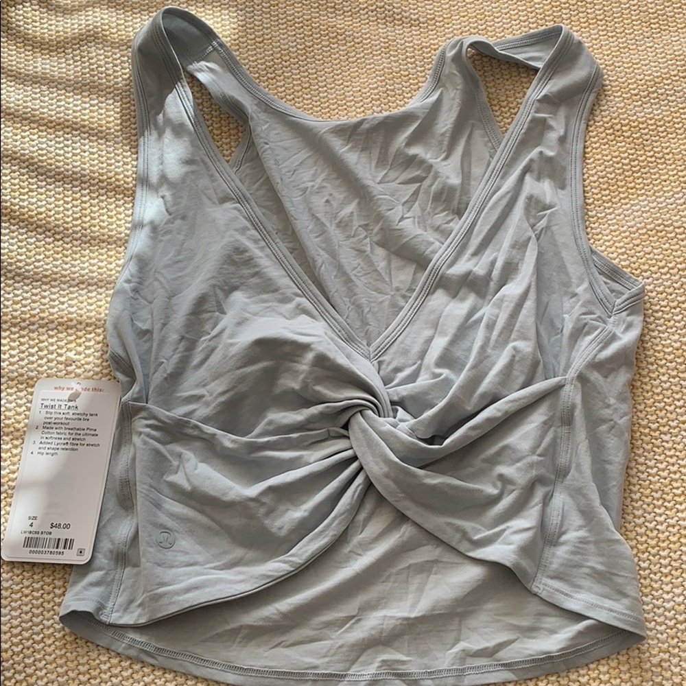 lululemon twist it tank